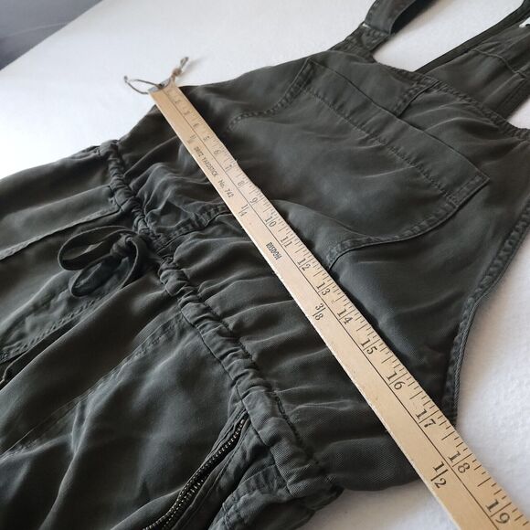 Aritzia Wilfred Free Green Romper Minimalist Jumpsuit Travel Lounge Casual - Picture 3 of 13
